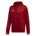 adidas Sport-Kapuzenpullover Team 19 Hoodie (atmungsaktiv) rot Herren